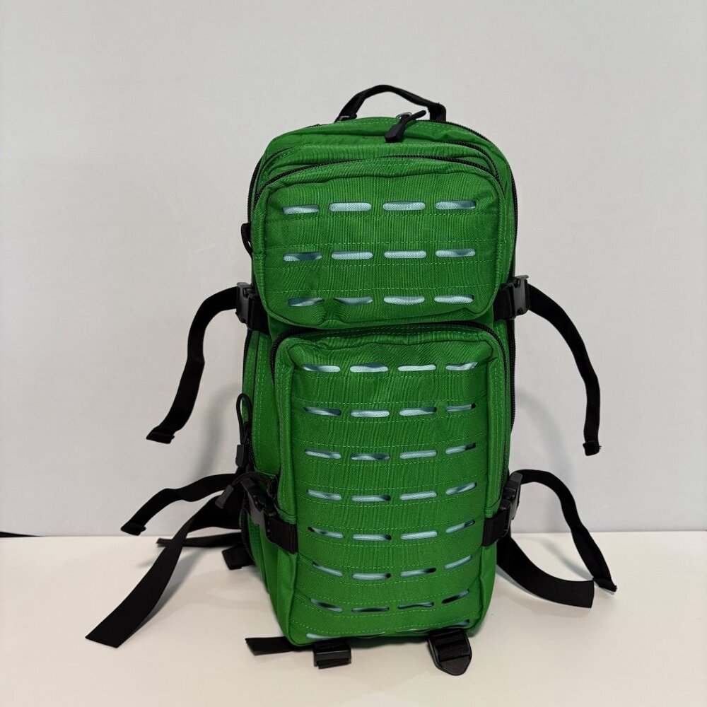 HolyMolle 25L Tactical Molle Backpack In Green With Multiple Compartments
